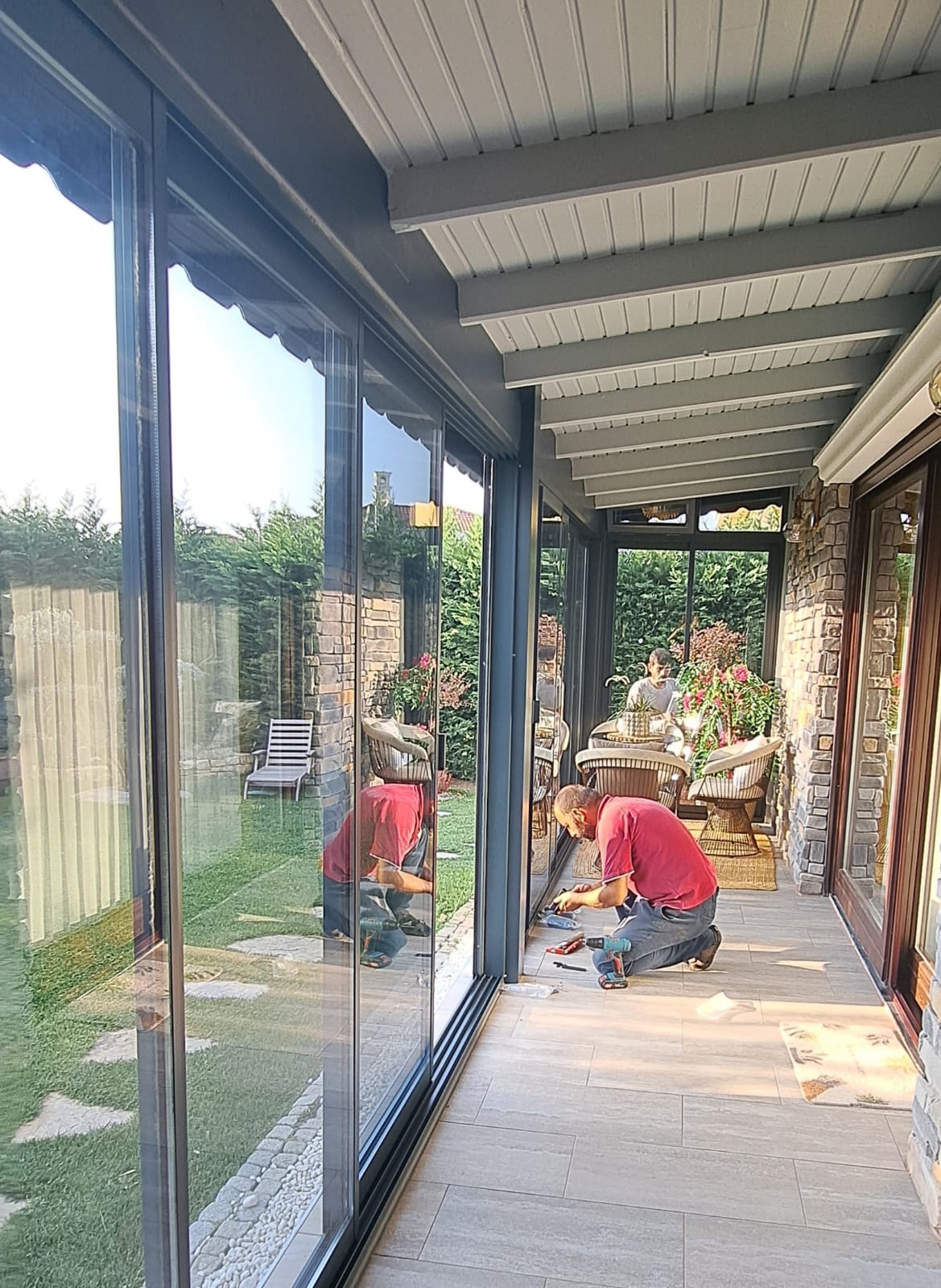 TEMPERLİ ISICAM_ SÜRGÜLÜ SİSTEM KIŞ BAHÇESİ